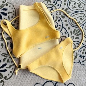 Triangl Velvet Two Piece Swimsuit